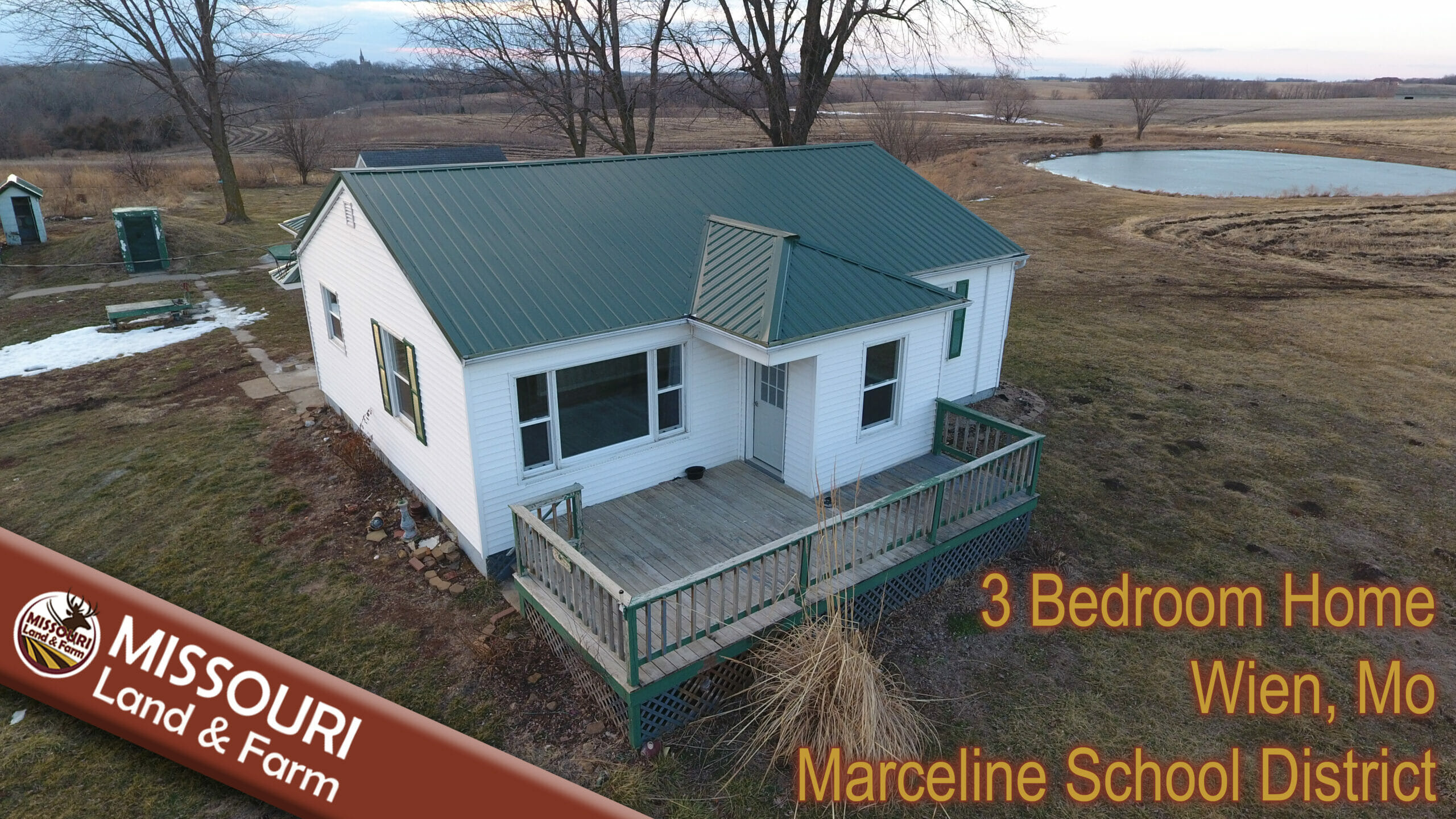 Freshly remodeled home on 5 acres Missouri Land & Farm